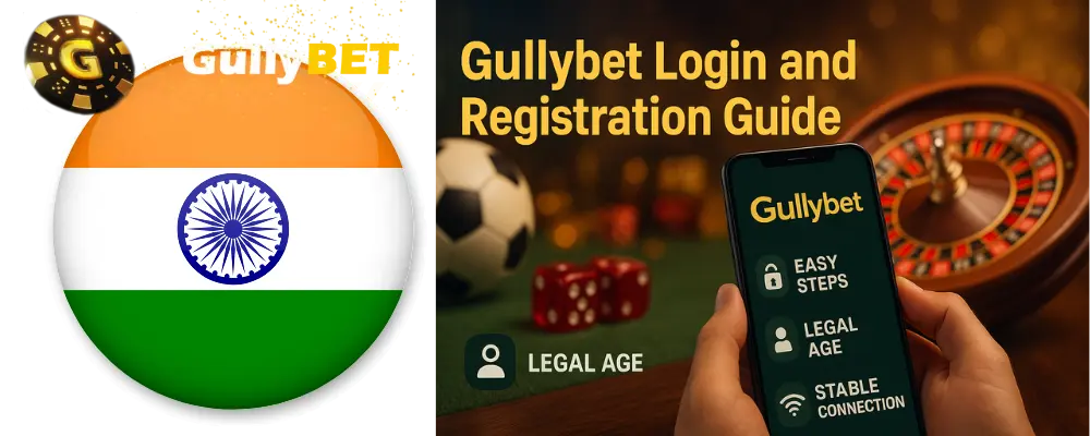 Gullybet Login and Registration Guide