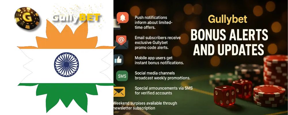 Gullybet Bonus Alerts and Updates